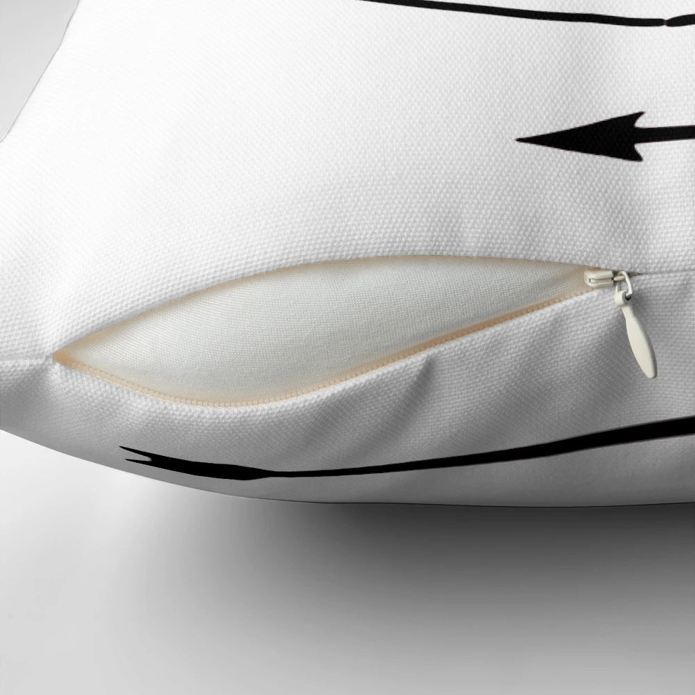 Don't Borrow Tomorrow's Problems Today" Pillow with fantasy-inspired design