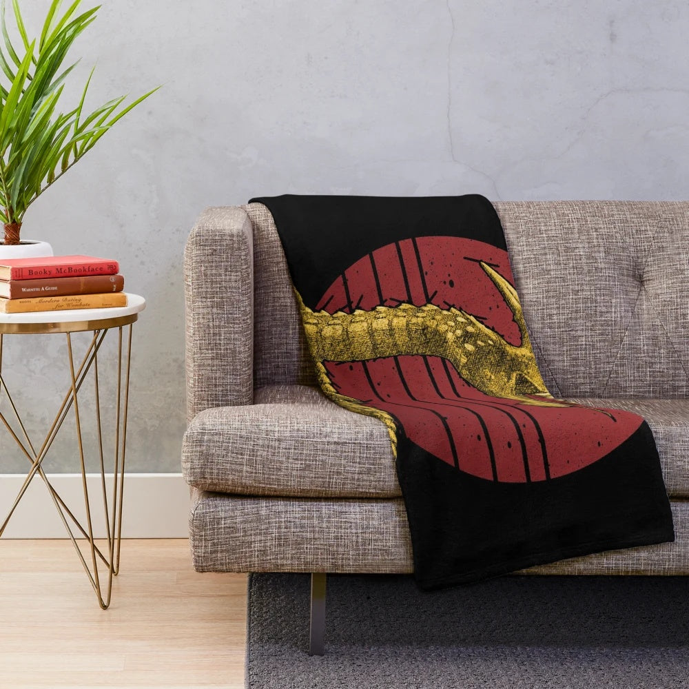 Legendary Dragon Snake Plush Blanket