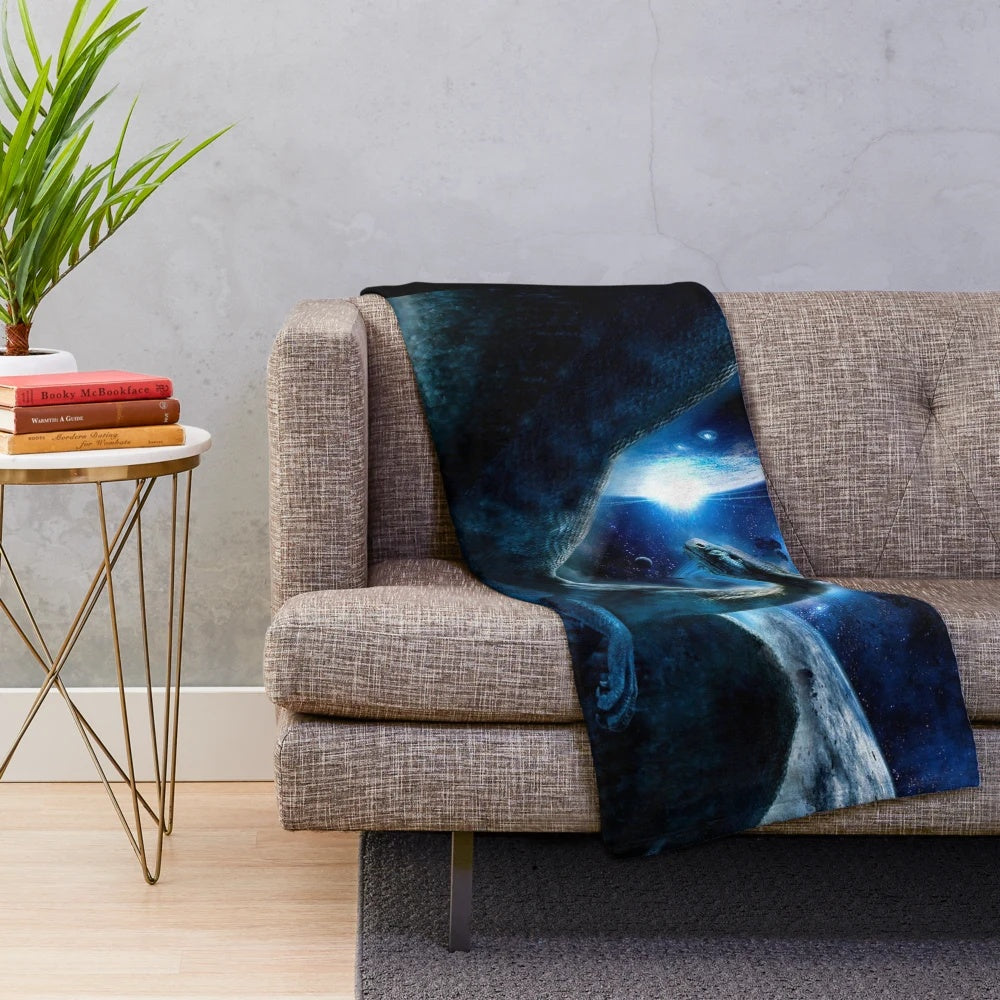 Saphira the fantasy dragon plush blanket