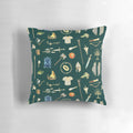Whimsical fantasy pattern pillow with intricate designs, perfect for adding a touch of magic to your bedroom.