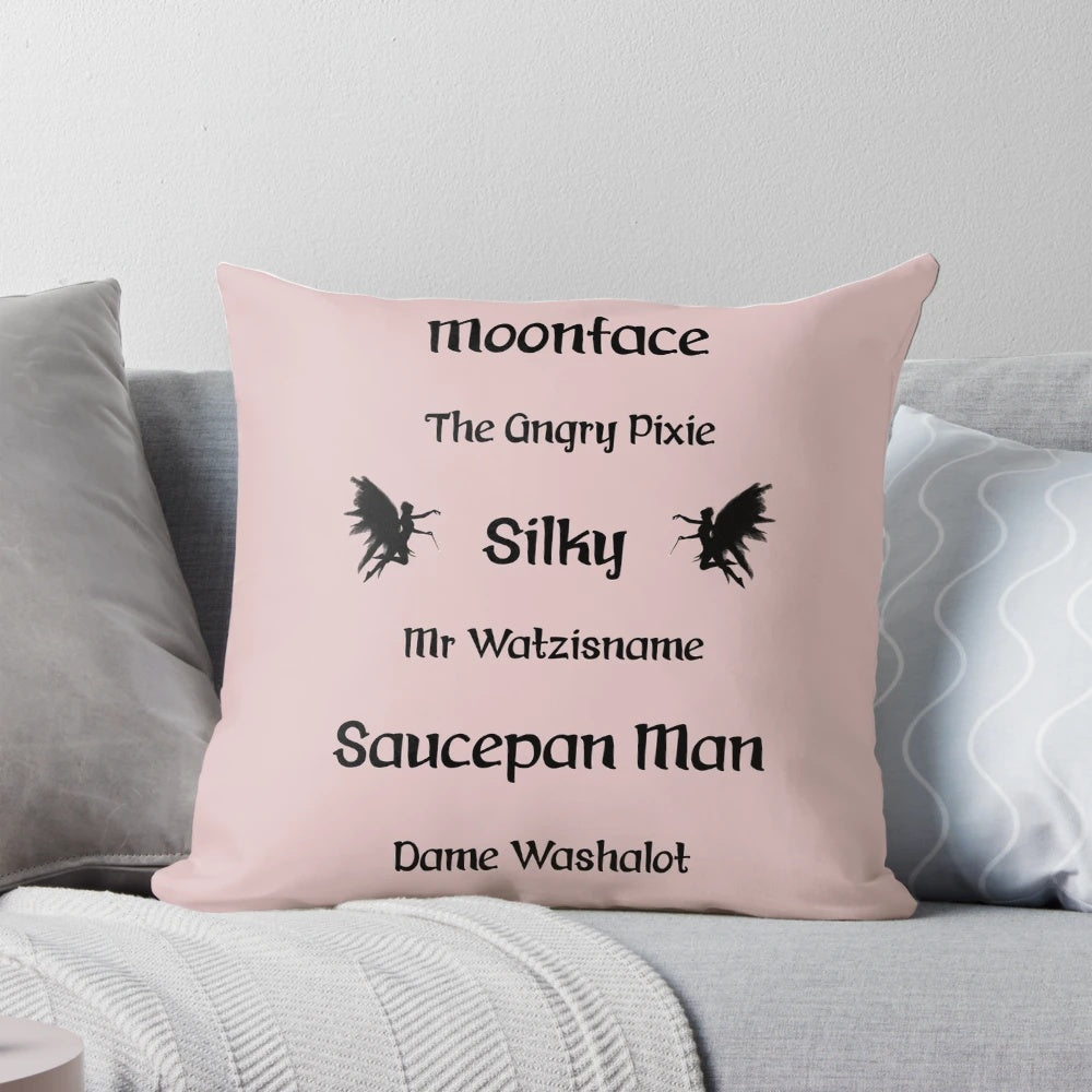 Soft, plush pillow featuring characters and imagery from the classic Enid Blyton Faraway Tree series.