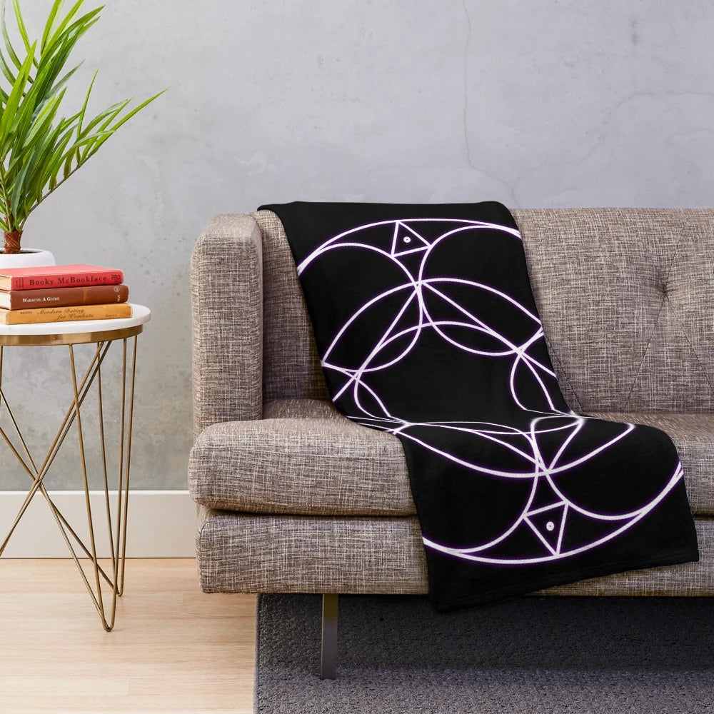 FFXIV Black Mage Leylines Inspired Plush Blanket