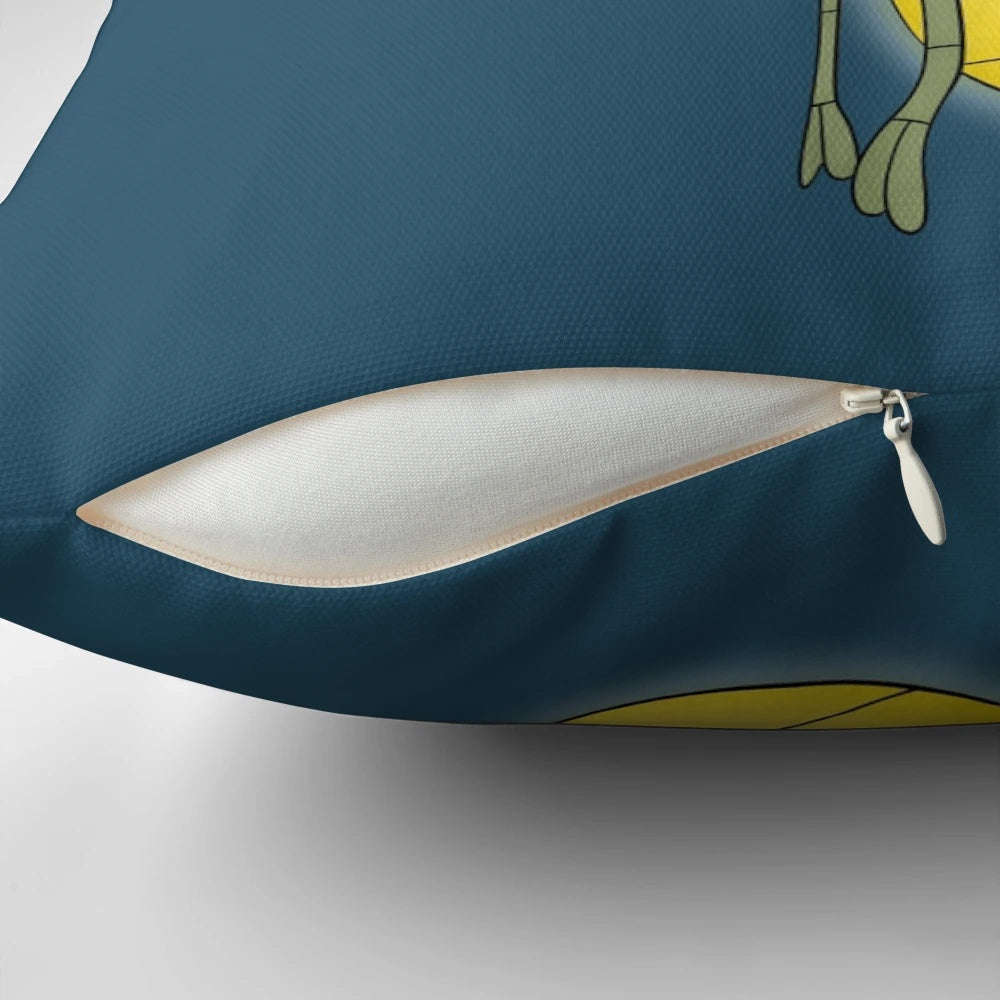 Plush Firefly Ray Pillow, featuring the beloved Disney character Princess Tiana
