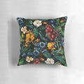 Mysterious Garden II Pillow with vibrant floral and botanical design