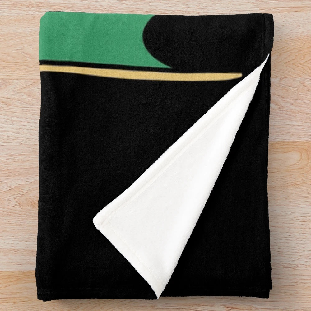 Soft and cozy green dragon-themed plush blanket for fantasy enthusiasts