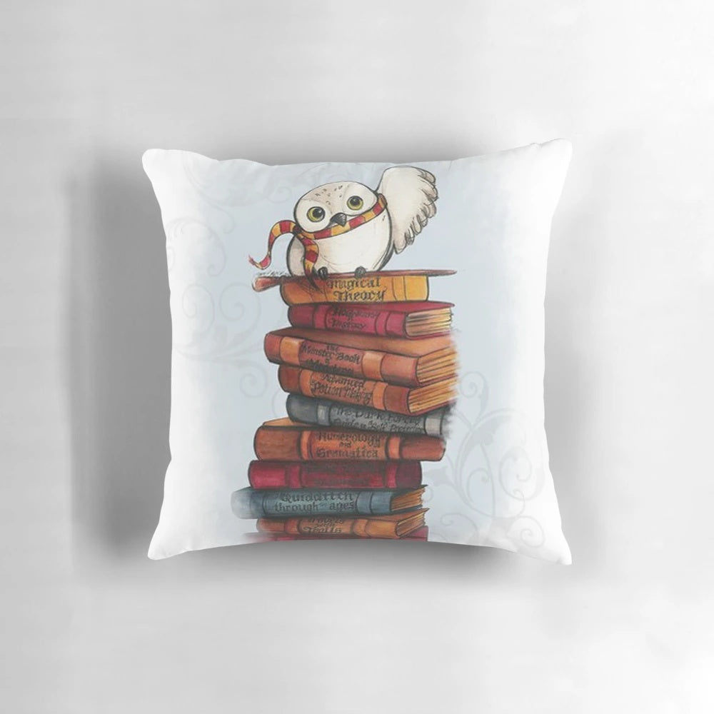 Soft Hedwig Owl Pillow Inspired by the Beloved Harry Potter Series