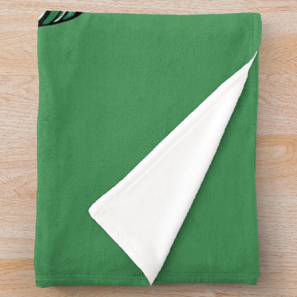Soft and plush Irish mermaid-inspired blanket