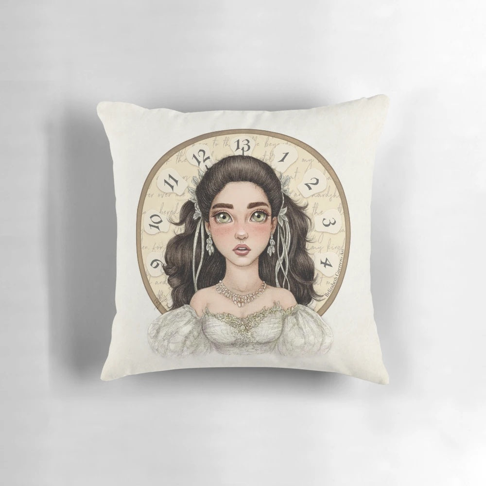 Whimsical labyrinth-themed ball pillow for fantasy-inspired decor and celebrations