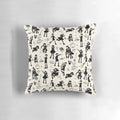 Image of a cozy pillow featuring characters from the "Magic Pillow" webtoon comic