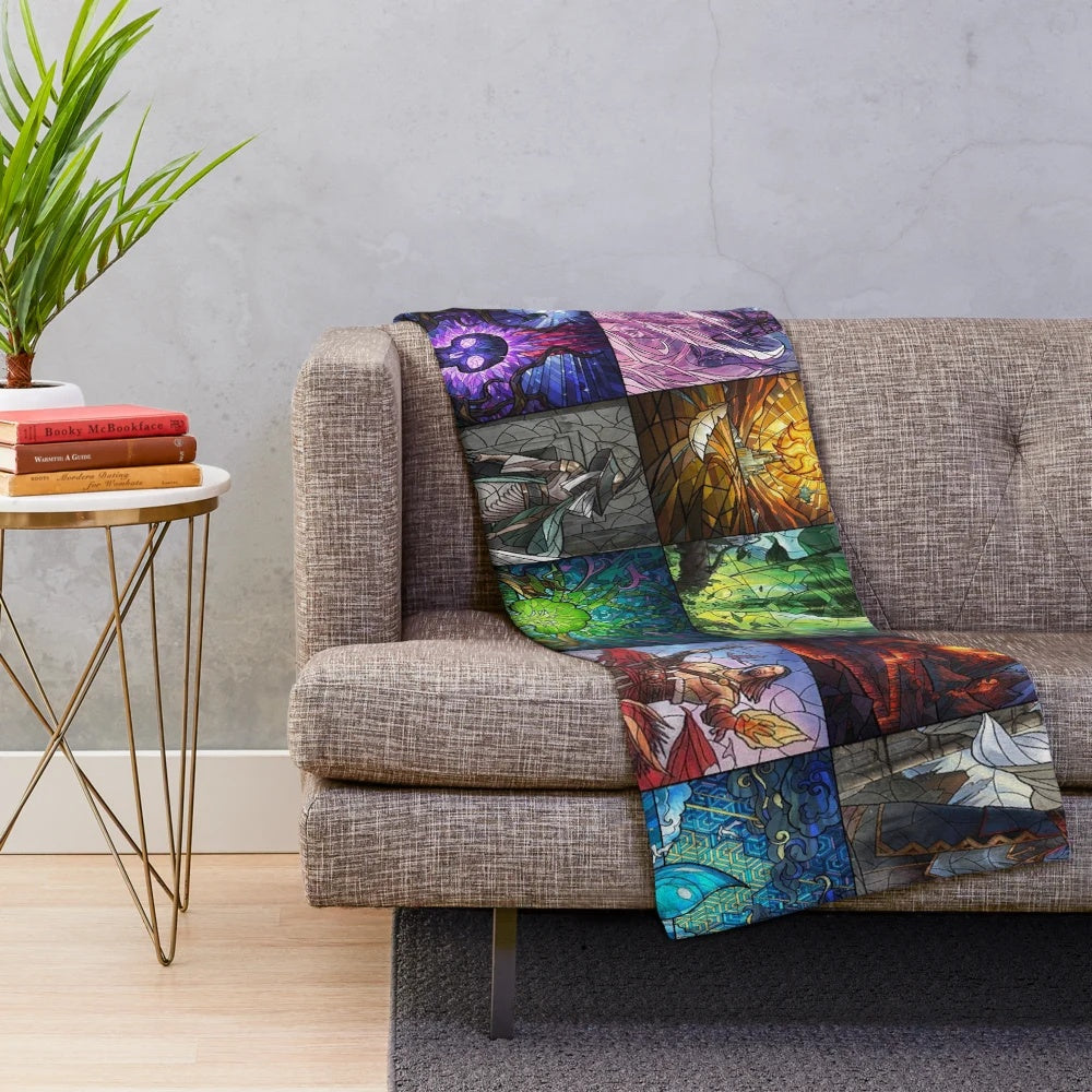 Soft and cozy magic plush blanket for relaxation