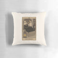 Hermit Pillow featuring a magical cat design