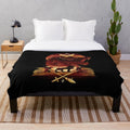 Magical lion plush blanket for bookworms and fantasy fans