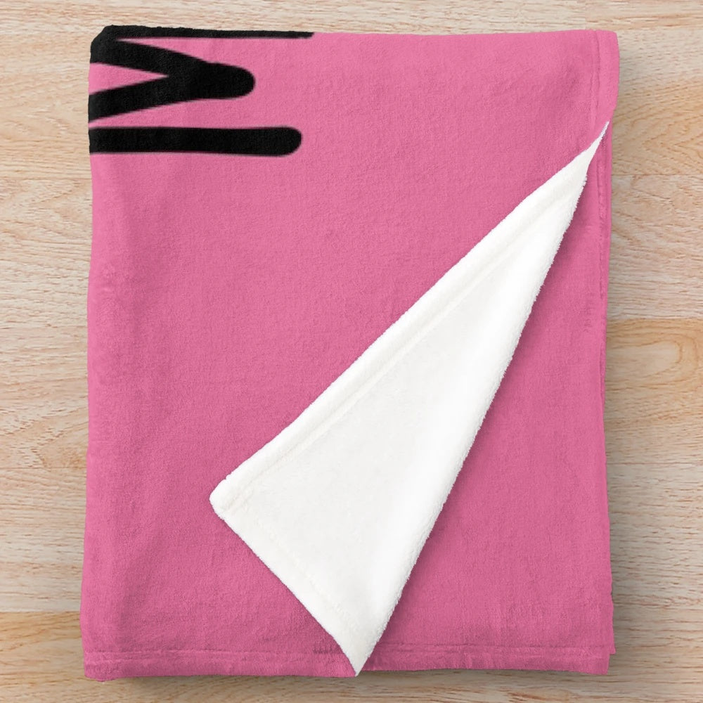 Magical unicorn plush blanket