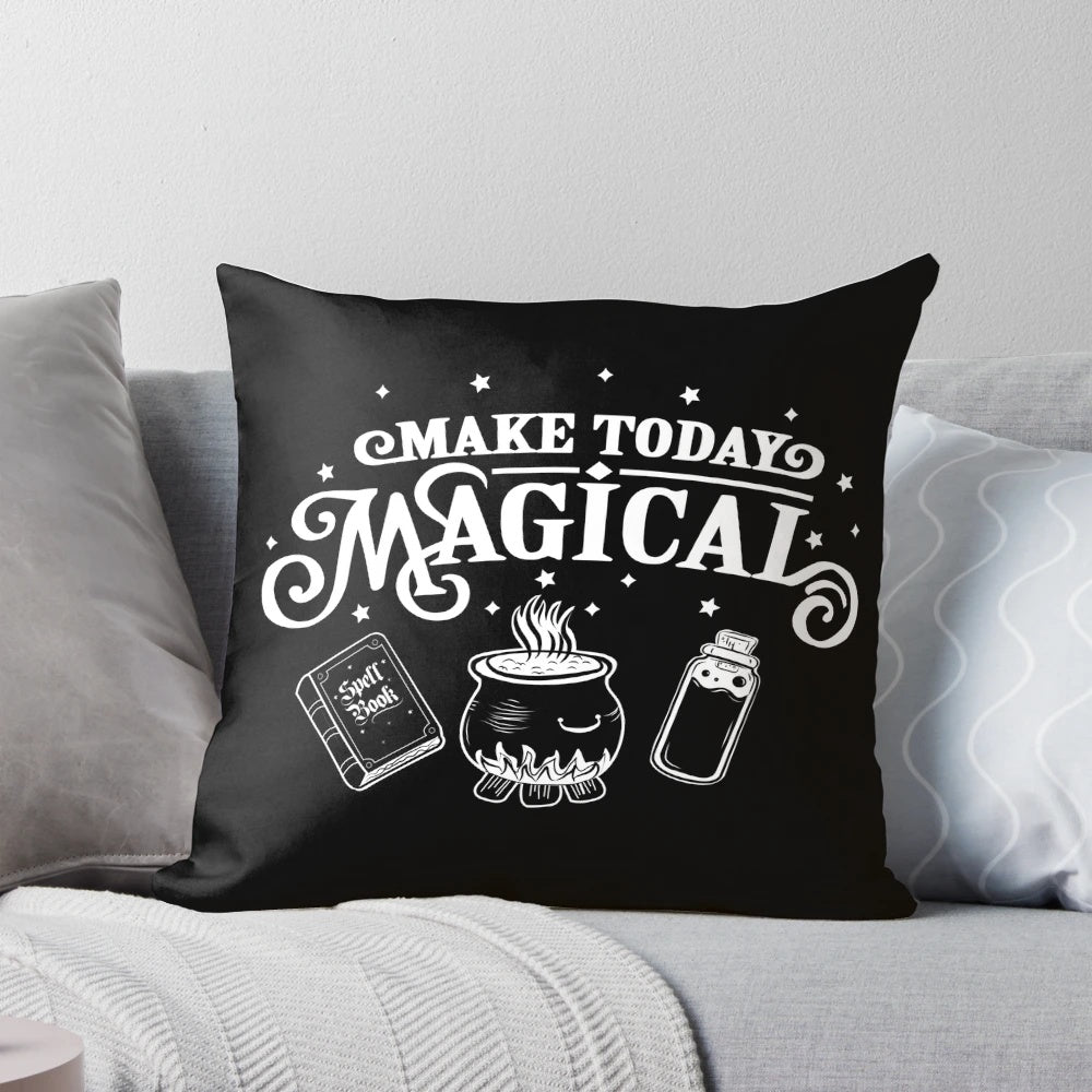 Bonnabell's Enchanting Magical Witch Pillow - Cozy and Spooky Home Decor