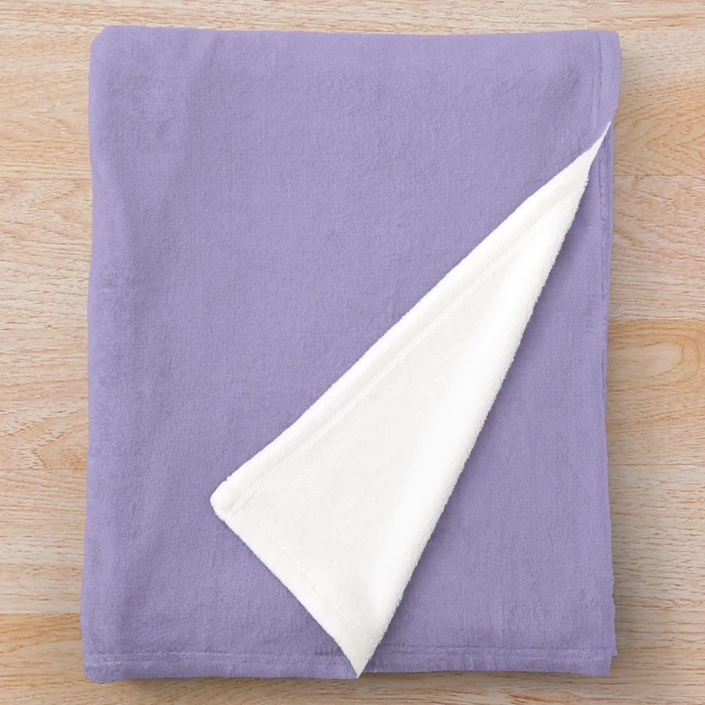 Cozy mermaid plush blanket featuring a sad mermaid design with pearls