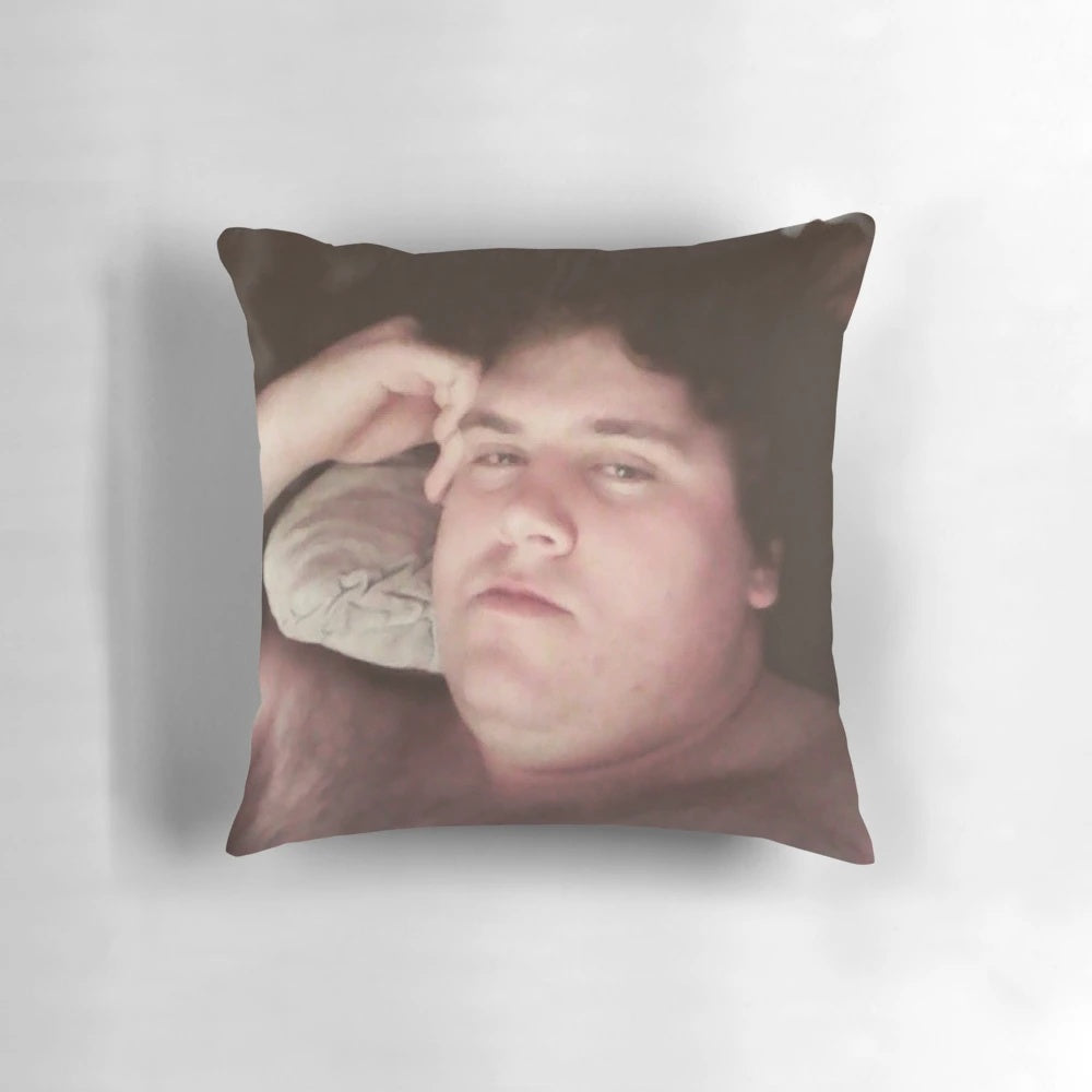 Decorative fantasy-themed pillow featuring a magical creature