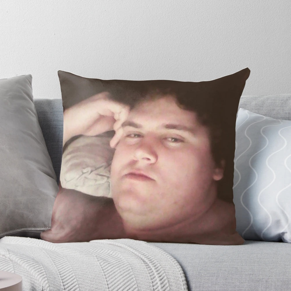 Decorative fantasy-themed pillow featuring a magical creature