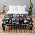 Soft and cozy plush blanket with Once Upon a Time inspired design