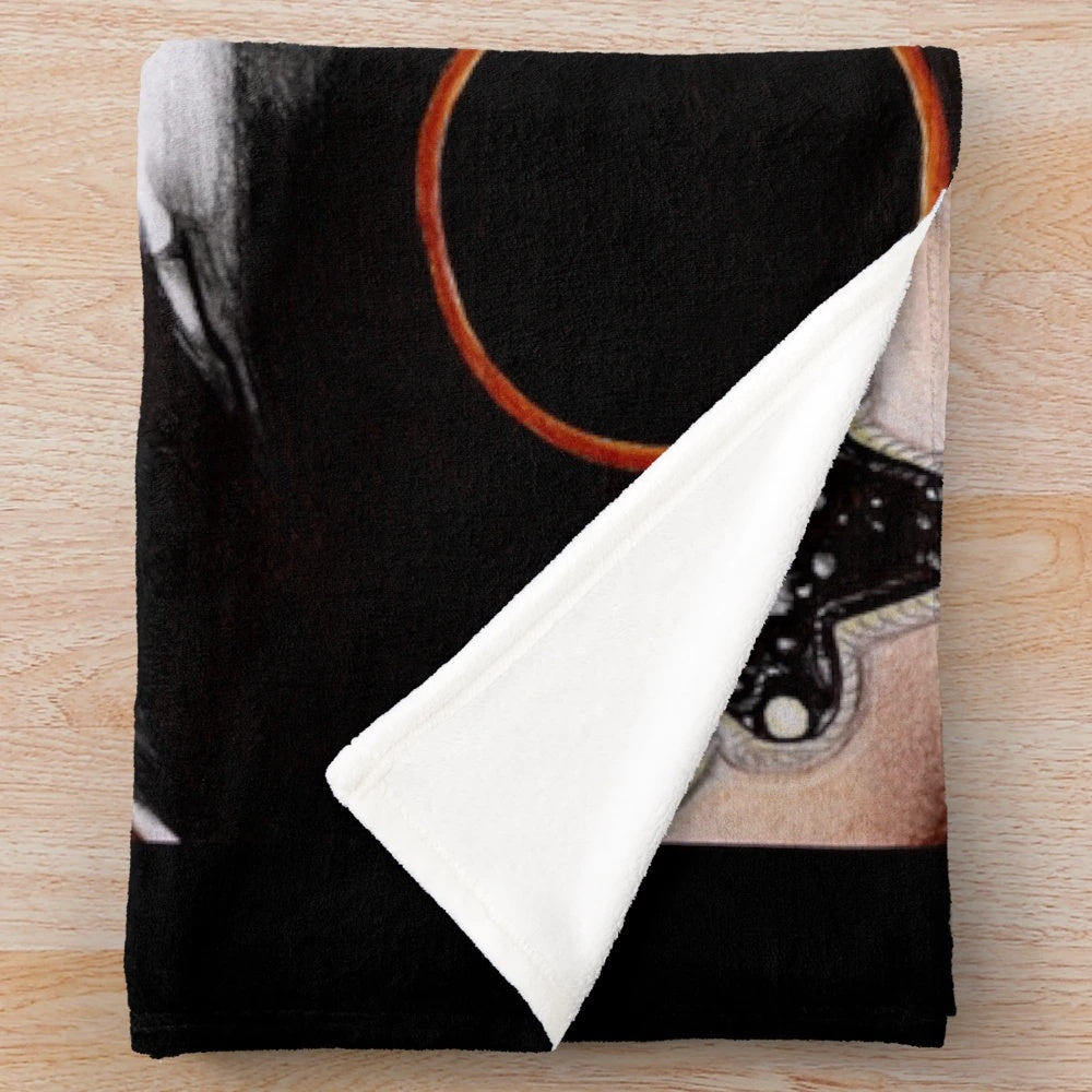 Plush blanket featuring Once Upon a Time inspired evil regal design