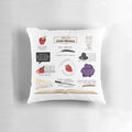 A plush pillow featuring iconic quotes from the beloved Once Upon a Time TV series.
