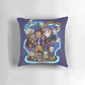 Decorative pillow featuring characters from the popular animated series "The Owl House