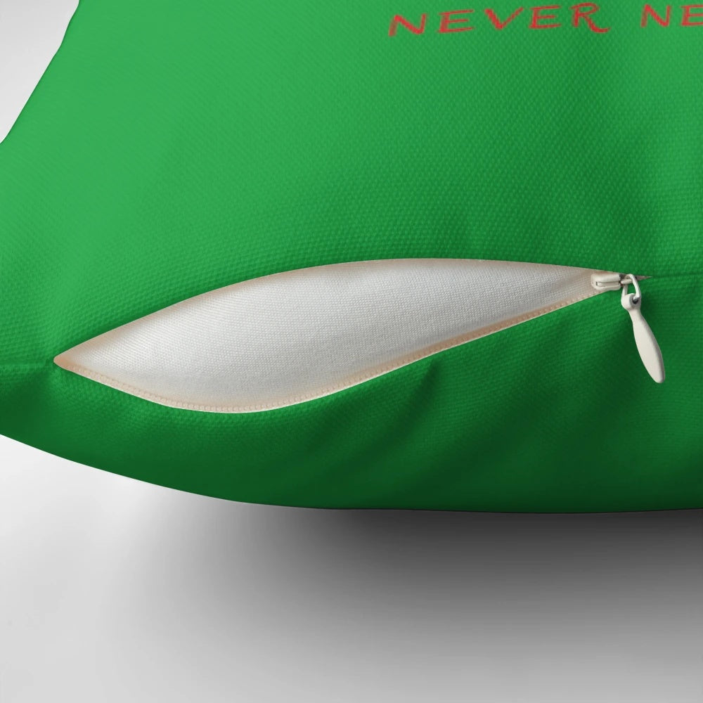 A cozy and whimsical Peter Pan themed pillow featuring the Lost Boys Club from the Disney classic