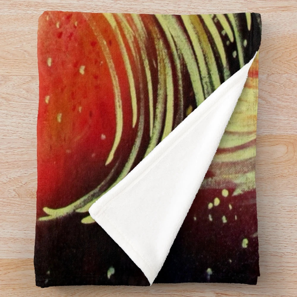 Phoenix plush blanket with soft, cozy design