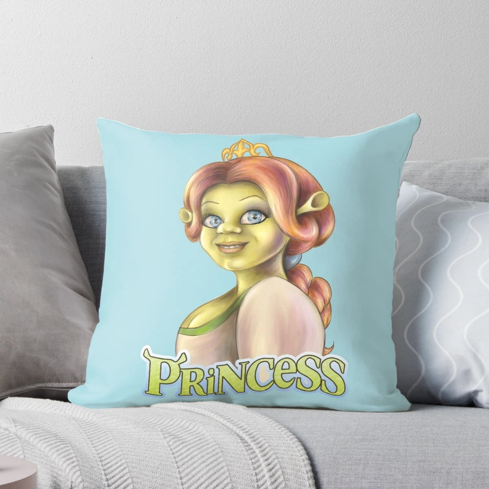 Soft, plush Princess Fiona pillow from the beloved DreamWorks animated film Shrek