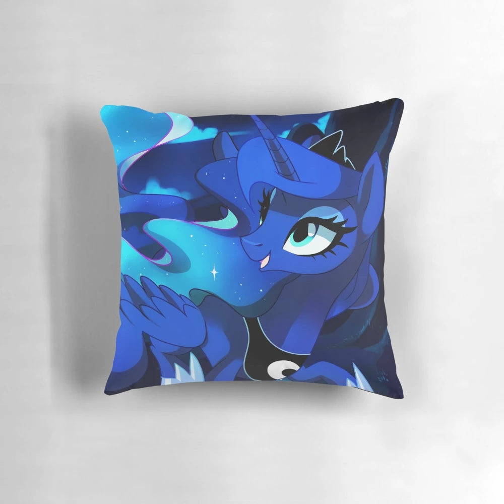 Soft, plush pillow featuring the captivating Princess Luna from My Little Pony