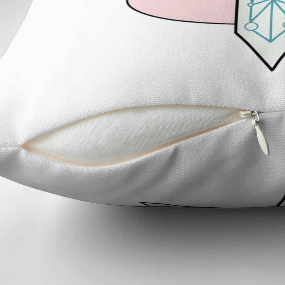 Plush pink pillow featuring the iconic character She-Ra from the Netflix cartoon series