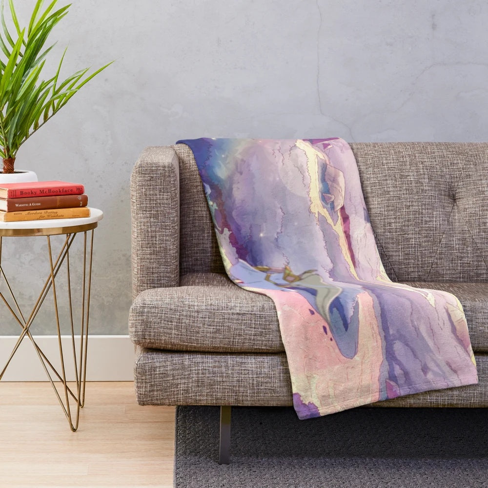 She-Ra Inspired Plush Blanket Featuring the Protector of Etheria