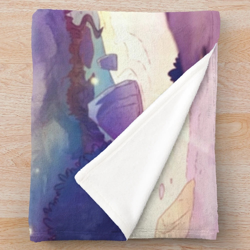 She-Ra Inspired Plush Blanket Featuring the Protector of Etheria