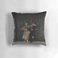 Plush "Sound of Music" themed dance pillow with Julie Andrews and Christopher Plummer