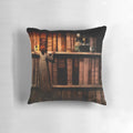 Cozy treasure hunt pillow with magical fairy design for book lovers