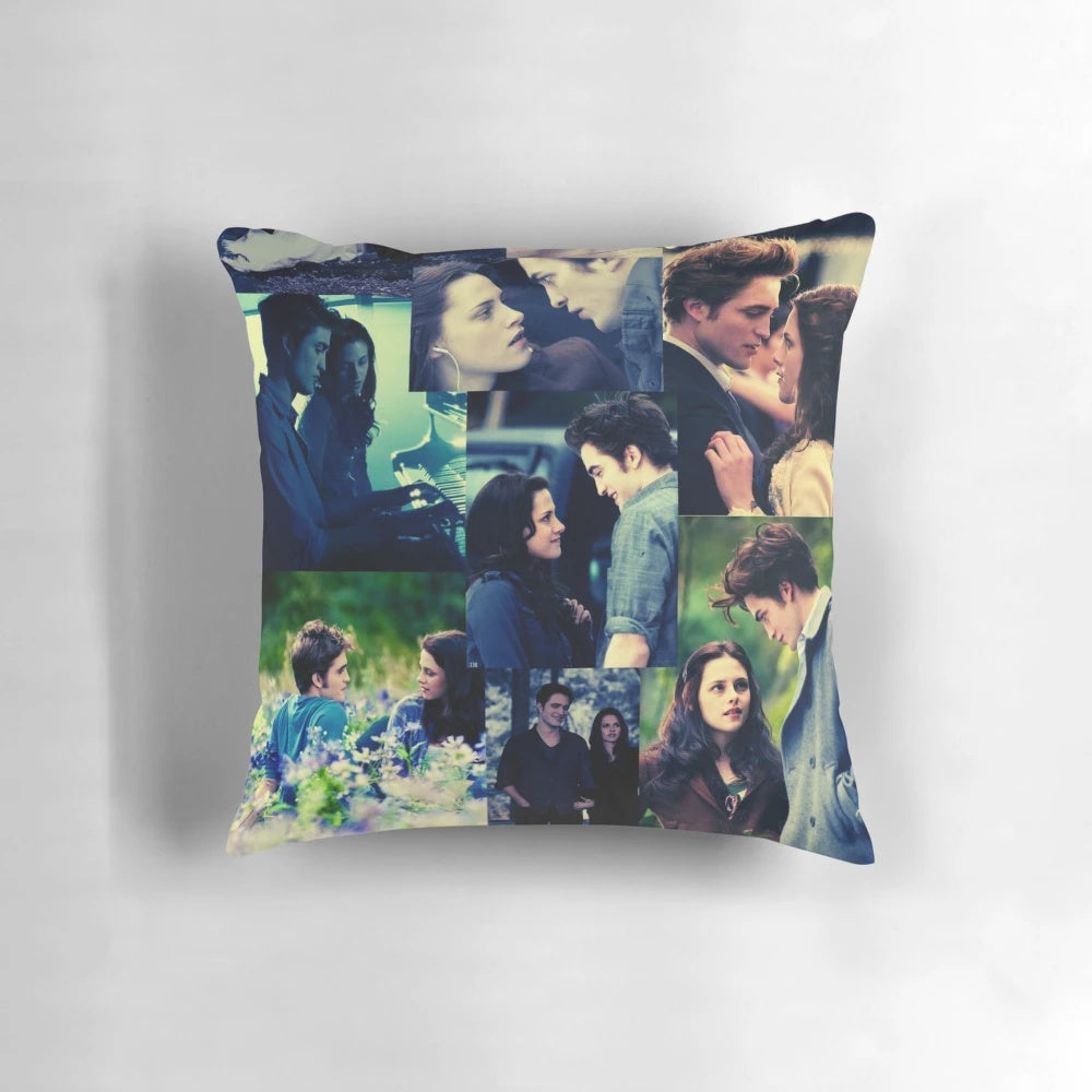 Twilight Saga Pillow with Vintage Inspired Design