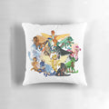 Vibrant and detailed pillow featuring the beloved characters from the Wings of Fire series reimagined as Dungeons & Dragons heroes.