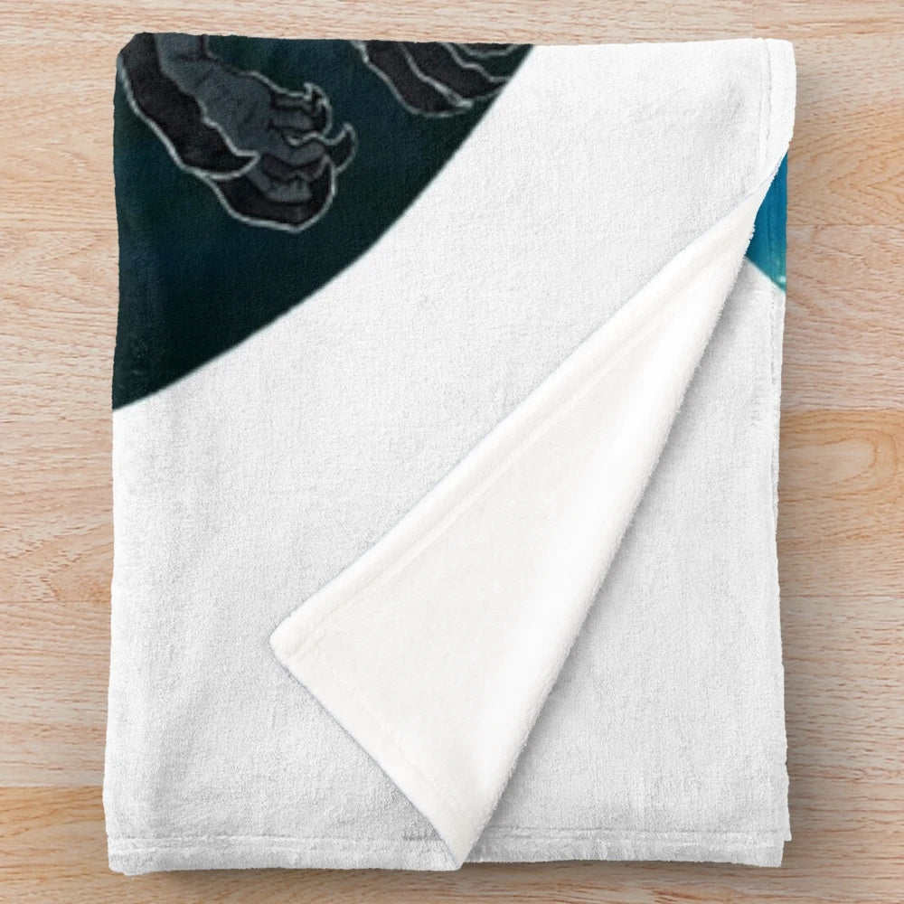Cozy Wings of Fire Moonwatcher Plush Blanket