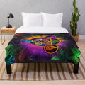 Wizard101 Spiral Schools Plush Blanket featuring cozy, soft, and magical design