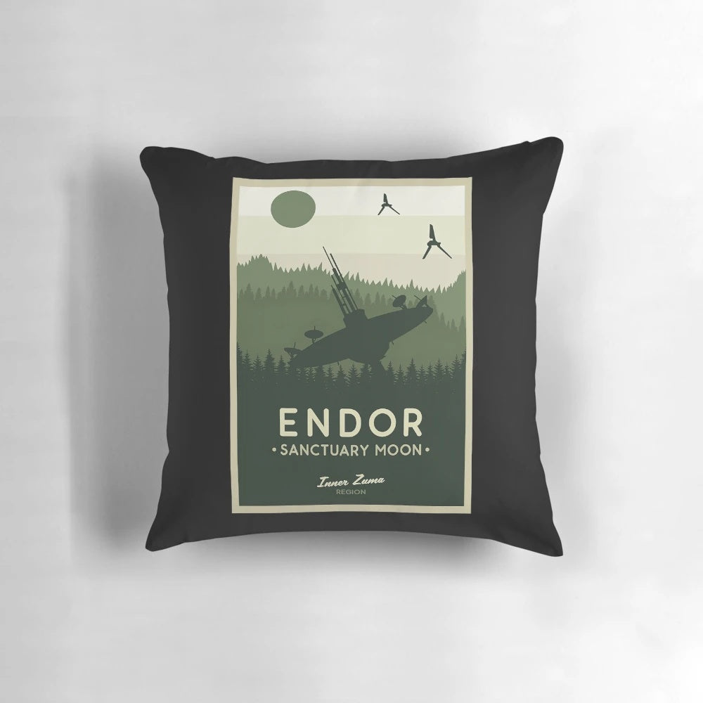 Star Wars Tatooine Inspired Throw Pillow