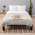 Coffee Charging Plush Blanket