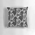 A soft, plush pillow featuring the image of England national team goalkeeper Jordan Pickford.