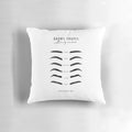 Microblading eyebrow shaping pillow for beauty and face treatment