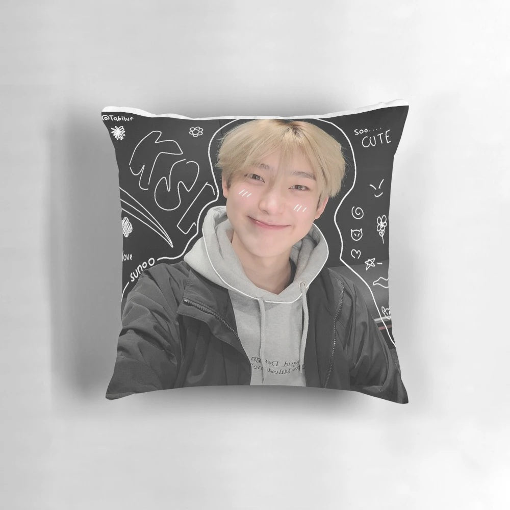Enhypen Sunoo Pillow - A Soft and Stylish Accessory for KPOP Fans