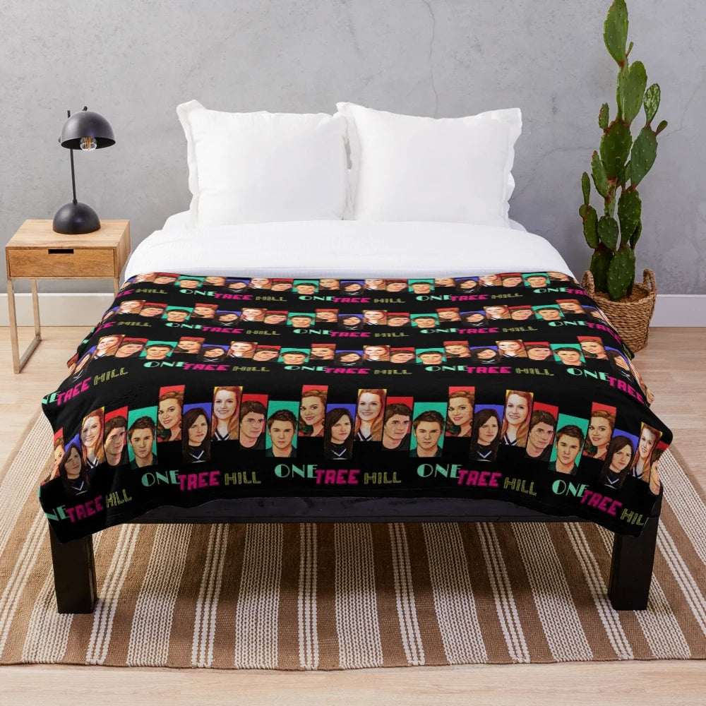One Tree Hill Plush Blanket featuring Nathan and Haley
