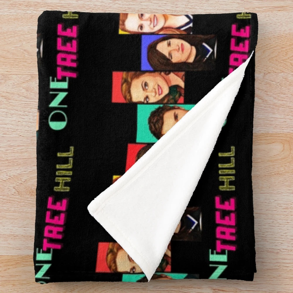 One Tree Hill Plush Blanket featuring Nathan and Haley