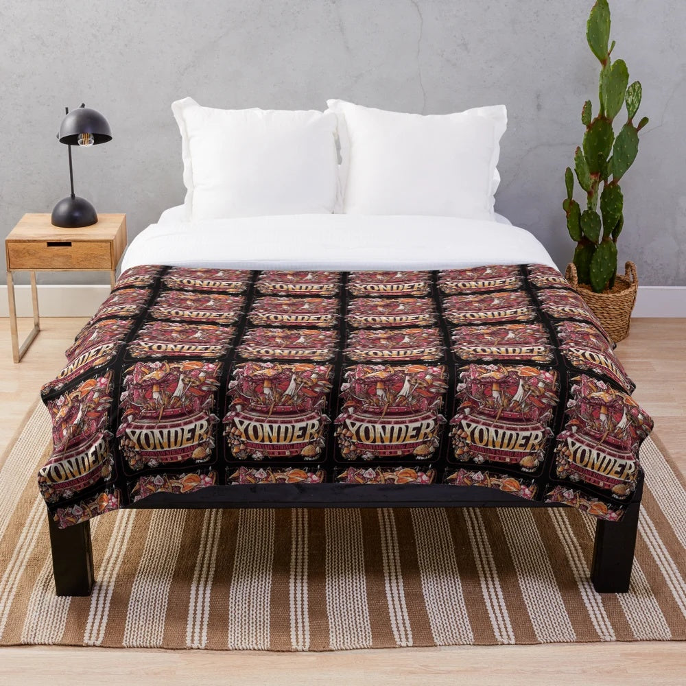 Yonder Mountain String Band Music Plush Blanket