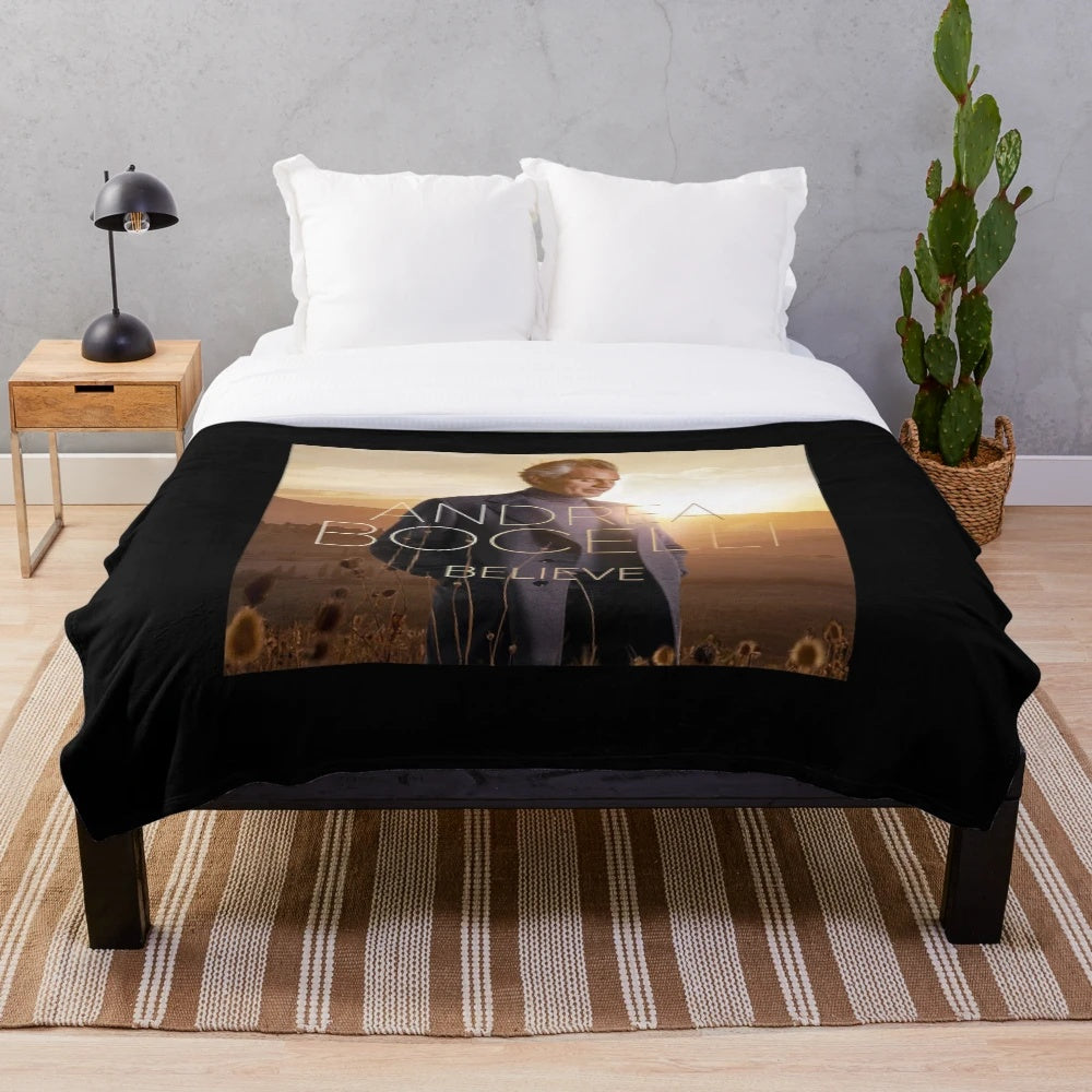 Andrea Bocelli Plush Blanket