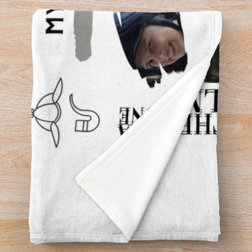 Enola Holmes Plush Blanket featuring the young detective from the Netflix mystery series