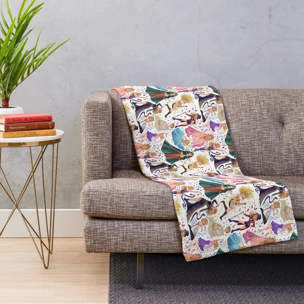Taylor Swift Eras Inspired Plush Blanket