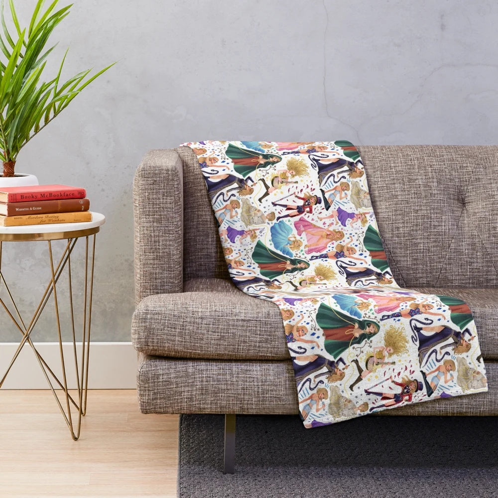Eras plush soft blanket with a cozy and comfortable design
